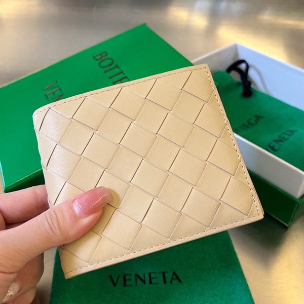 Super low price! Bottega Veneta Intrecciato replica bi-fold wallet bok27785