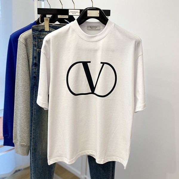 New design Valentino copy SIGNATURE print T-shirt Vut22071