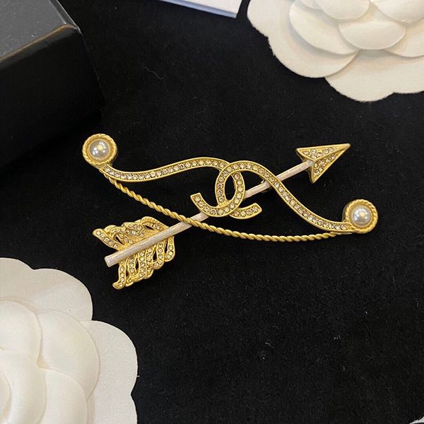 Competition for Chanel Brooch Imitation CC Mark Brooch sho62063