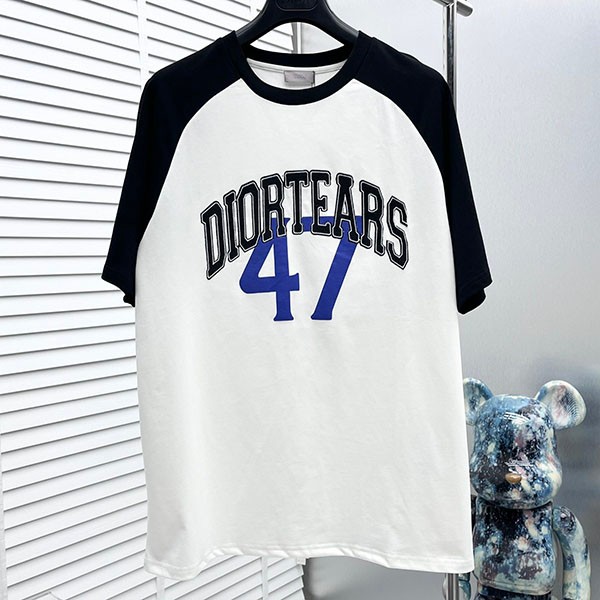 Hard to find Dior Tears replica 47 logo printed T-shirt det80942