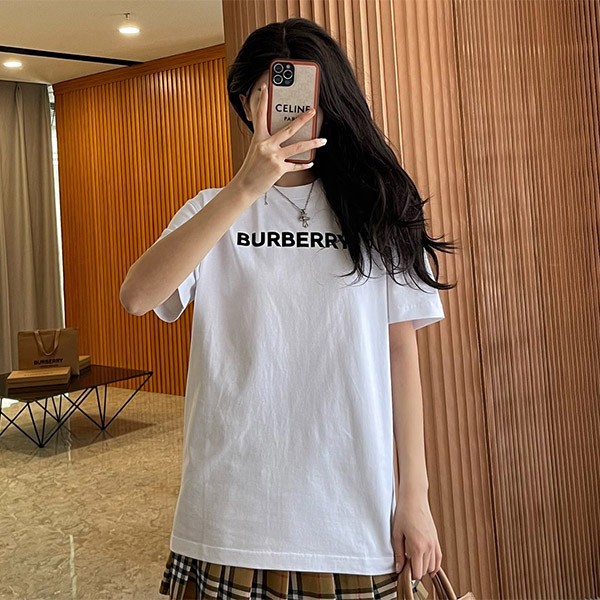 Burberry Replica Harriston Organic Cotton T-Shirt Bat38731