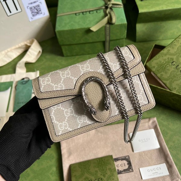 I definitely want it! Gucci Super Mini Dionysus Replica Limited Edition GG Beige guu63269