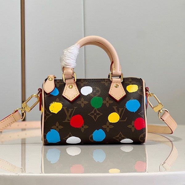 Louis Vuitton x Yayoi Kusama Replica Nano Speedy M81979