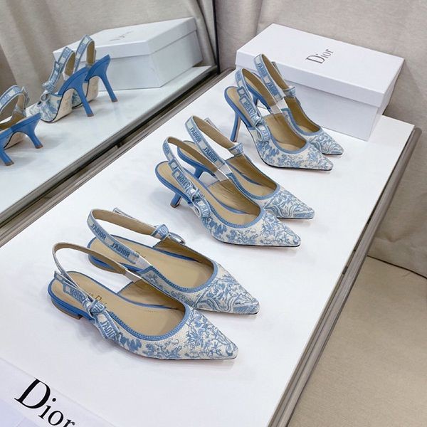 Hard to find Dior slingback pumps ★ Technical fabric replica det15963
