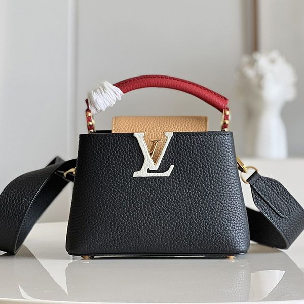 Easy to use Louis Vuitton Capucines BB handbag replica vuk98845