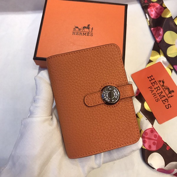 Hermes Dogon Card Holder Replica Calfskin HE19041
