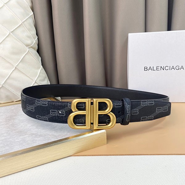 Balenciaga Replica BB Signature Belt 38MM bai88342