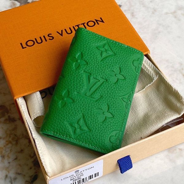 Sure to sell out Louis Vuitton Organizer de Poche Replica GREEN M81540