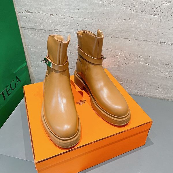 Hard to find Hermes Bottines Veo platform ankle boots, fake erw56215