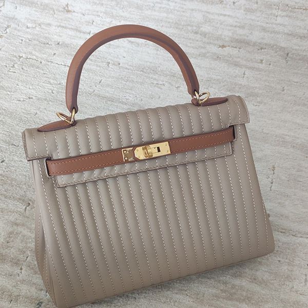 Very popular all over the world? Hermes Kelly Kelly25 Replica Tricolor Outer Stitching Serie Nata erm15175