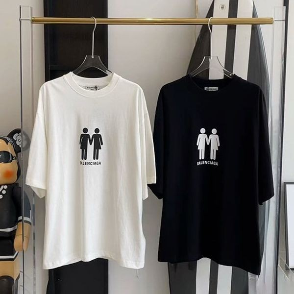 Balenciaga PRIDE 22 Oversized Logo T-shirt, Sold Out, Replica, 2 Colors, bay78928