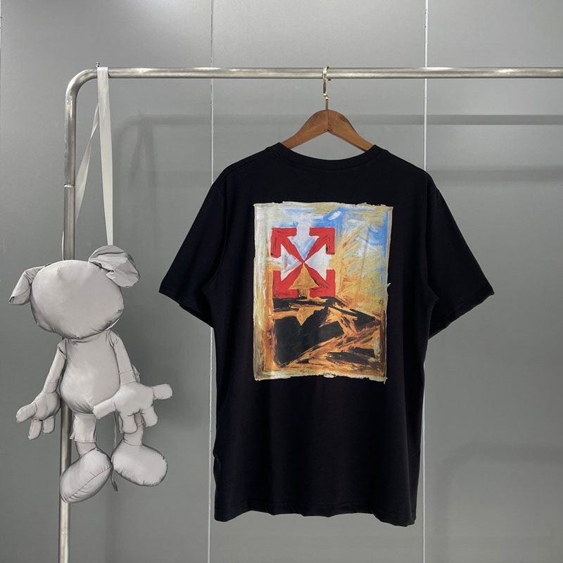 Popular all over the world? Off-White Graffiti Arrow Logo T-shirt copy ofu86647