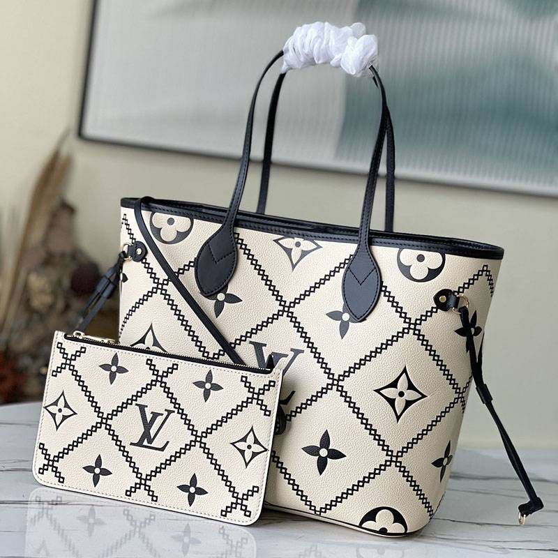 Very popular all over the world? Louis Vuitton Neverfull MM Replica Monogram Empreinte Tote Bag M46039