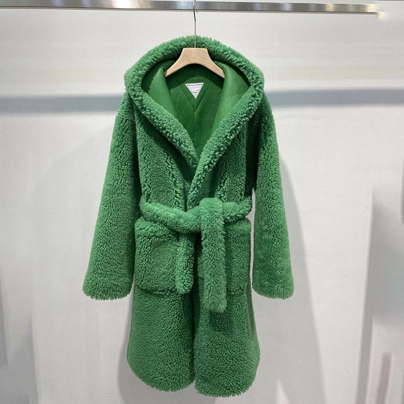 Super limited edition? Bottega Veneta long fleece coat replica grade N bop93718 Super limited edition? Bottega Veneta long fleece coat replica grade N bop93718