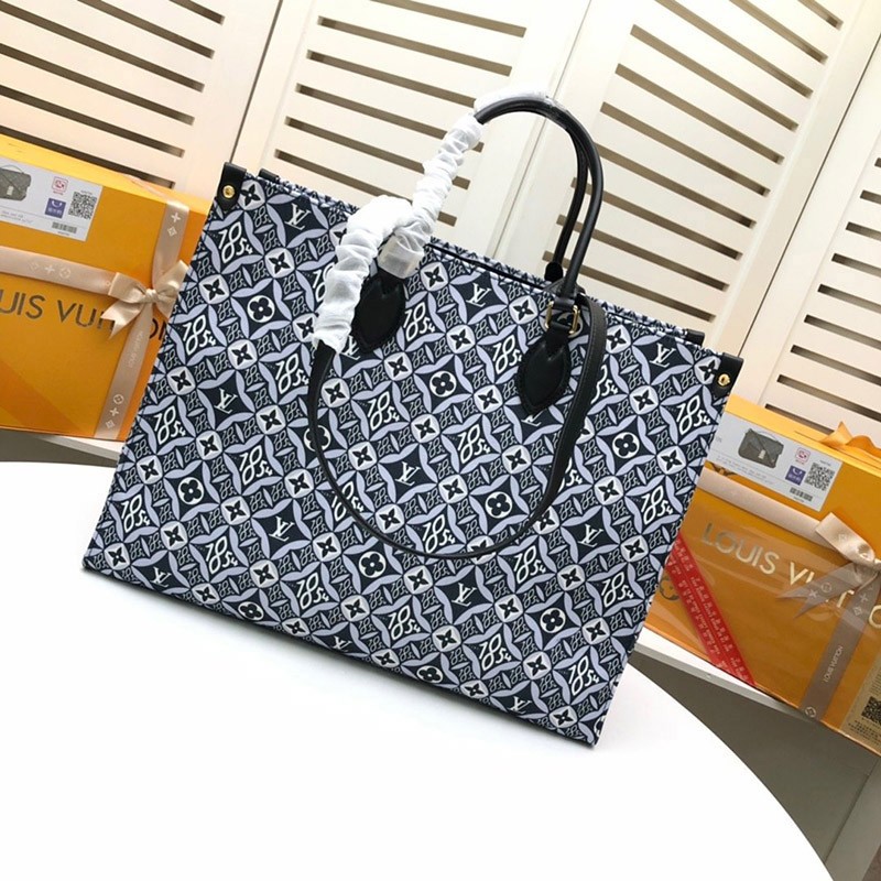 No customs duties? Louis Vuitton On the Go GM Replica Since 1854 Monogram Flower M57207