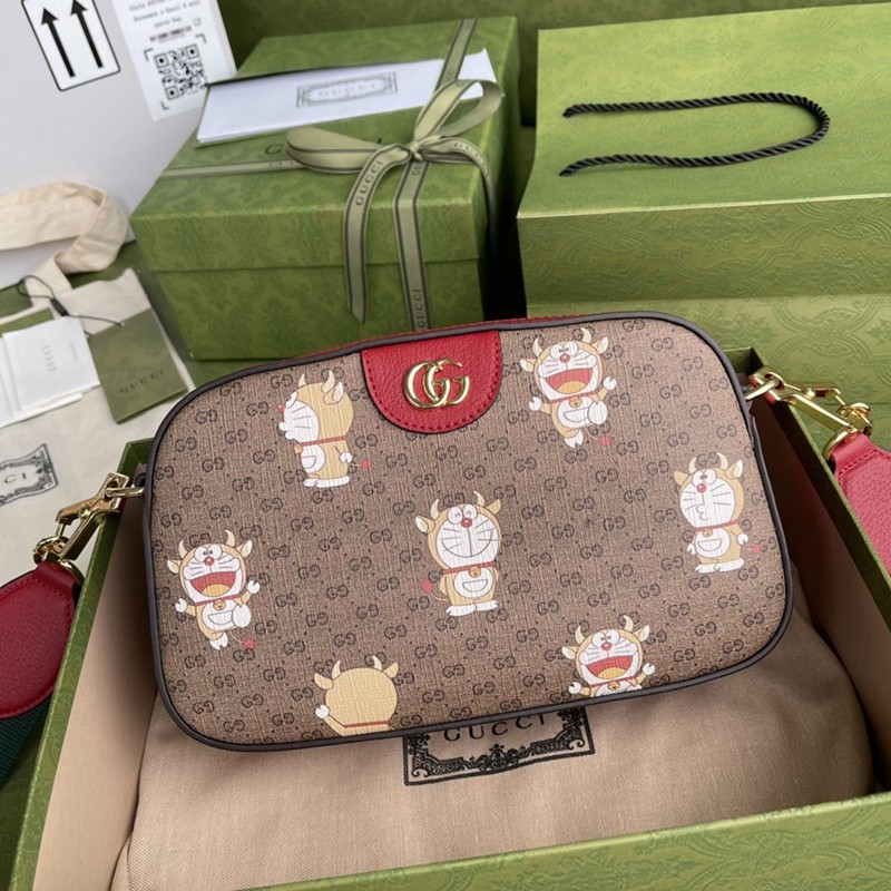 Doraemon x Gucci Replica Print GG Body Bag 2021 Pop-up gux84236 Sold Out